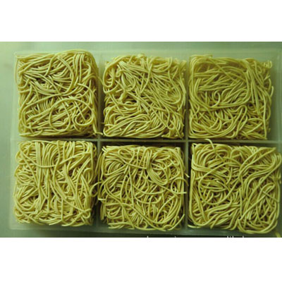 Noodles in bulk packing